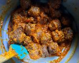 A picture of step 21 of Kofta Curry.