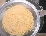 Une image de l'étape 4 de Spaghettis au pesto de Noix #février.