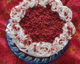 A picture of step 18 of Red velvet cake 🎂🍰.