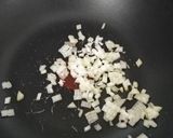 Une image de l'étape 1 de Risotto parmesan et oeuf mollet.