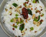 A picture of step 4 of Curd Rice.