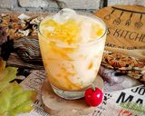 Foto langkah ke 6 dari resep Es Jelly Susu Mangga Jeruk.