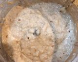 Hình bước làm 2 của món Pancake chuối táo sữa mẹ