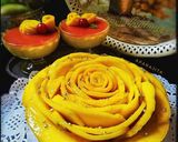 A picture of step 13 of Mango Rose Cheese Cake.