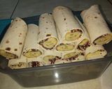 Foto langkah ke 3 dari resep Kebab pisan keju coklat.