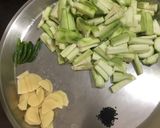 A picture of step 1 of Lentil Fritters in Ridge Gourd Curry.