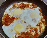 शाकशुका (shakshuka recipe in marathi) रेसिपी स्टेप 3 फोटो