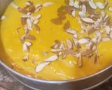 A picture of step 4 of Mango jelly ice cream.