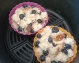 Foto del paso 4 de la receta: Pan francés con blueberries en freidora de aire