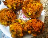 मैगी कटोरी मकई चाट(Maggi catori with corn chaat recipe in Hindi) रेसिपी चरण 8 फोटो