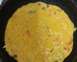 A picture of step 4 of Cabbage omelette.