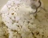 A picture of step 3 of Focaccia with stuffed chicken.