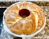 Foto del paso 16 de la receta: Brioche navideño con mermelada de frambuesas