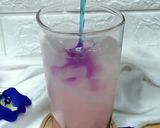 Foto langkah ke 3 dari resep Lychee Butterfly Pea.
