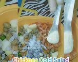 A picture of step 2 of Chickpea cold Salad🥗.
