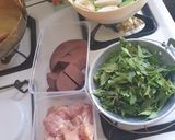 รูปขั้นตอนการทำที่ 1 ของ แกงเขียวหวานไก่