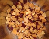 Foto del paso 1 de la receta: Ñoquis de batata con harina integral