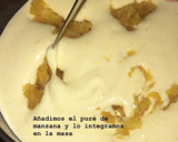 Foto del paso 7 de la receta: Bizcocho de manzana caramelizada y crema (sin gluten/sin lactosa)