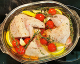 Foto del paso 2 de la receta: Pollo rustido (o asado) al horno