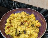 A picture of step 5 of Sauteed creamy paneer.