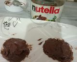 A picture of step 1 of Nutella stuffed Pan Cake 🥞.