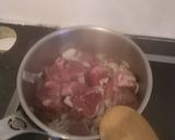 Une image de l'étape 1 de Boeuf mafe.
