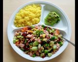 صورة لخطوة 4 من وصفة سلطة تونة مع رز متبّل