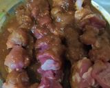 Foto langkah ke 3 dari resep Sate Kambing bumbu marinasi.