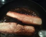 A picture of step 6 of Super easy 5 ingredient skillet Halibut.