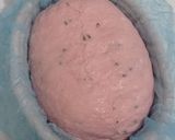 Foto langkah ke 13 dari resep Angkak Wijen Hitam Sourdough Bread.