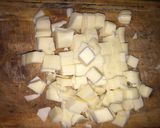 Foto del paso 7 de la receta: Pastel de Papa, Zanahoria y Carne con salsa de mozzarella y cebolla