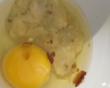 Foto del paso 1 de la receta: Mug cake integral de banana con ❤ de dulce de leche (saludable!)