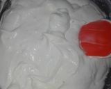 صورة لخطوة 3 من وصفة كيكة الفواكه ساهلة واقتصادية ولذيذة بكريمة روعة 😋😋😋