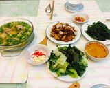 Hình bước làm 11 của món Sườn hầm sake và bí đỏ