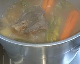 Une image de l'étape 3 de Couscous de blé complet à la viande d'agneau.