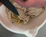 Foto del paso 3 de la receta: Calabacines Rellenos de Arroz y Shimeji