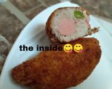 A picture of step 20 of Yam dogs.