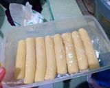 Foto langkah ke 1 dari resep Pempek dos lenjer & kapal selam (tanpa ikan).