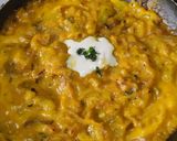 Foto del paso 11 de la receta: Calabacines🥒en salsa🥛cremosa🎃de vegetales🥕🥙🥘