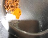 A picture of step 2 of Aloo baingan ki Bhaji.