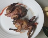 Foto del paso 1 de la receta: Tordos Worcestershire Encebollados al Ajillo