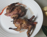 Foto del paso 1 de la receta: Tordos Worcestershire Encebollados al Ajillo