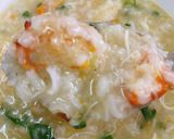 Hình bước làm 3 của món Cháo Cua Vi Cá