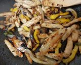 A picture of step 4 of My Fried Chilli Garlic Chicken on Toasted Baps.