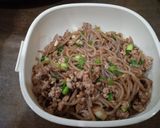 รูปขั้นตอนการทำที่ 4 ของ ผัดเส้นบุกสาหร่าย,หมูสับ,ต้นหอม - คีโต