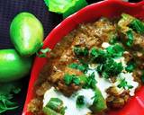 Cottage cheese stuffed pointed gourd with gravy recipe step 7 photo