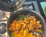 Foto del paso 6 de la receta: Pollo con durazno 🍑, Chifa 💚