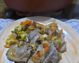 Foto del paso 13 de la receta: Verduras en cazuela con lengua