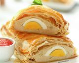 Foto langkah ke 10 dari resep Chicken Cheese Picnic Roll.
