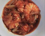 Foto langkah ke 6 dari resep Udang saos padang.